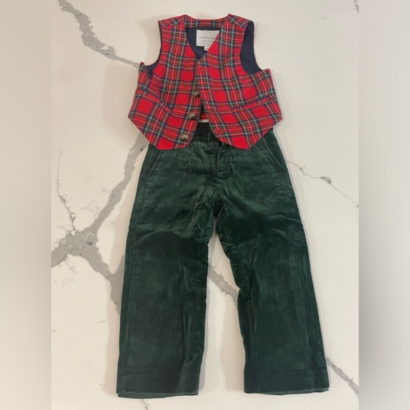 Green velvet 2T dress pants - Picture 4 of 4